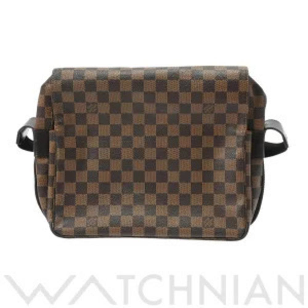 Louis Vuitton Damier Naviglio Brown Canvas Shoulder Bag